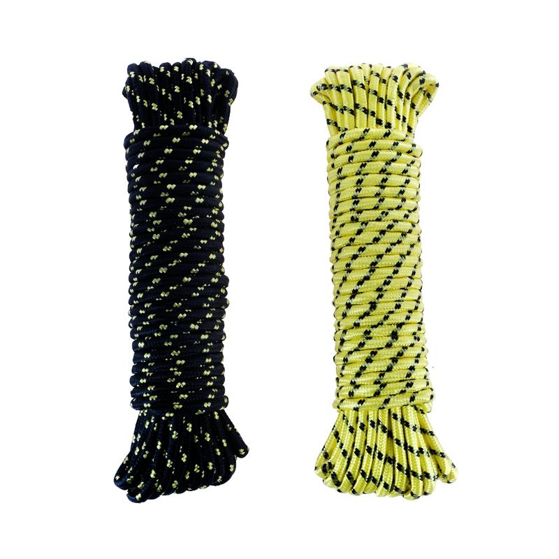 Diamond Braided Poly Rope - 1cm x 15m