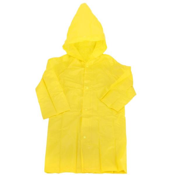 Adult Yellow Plain Rain Coat - 143cm x 60cm