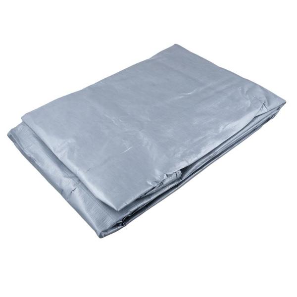 Grey Heavy Duty 130gsm Tarpaulin - 150cm x 210cm