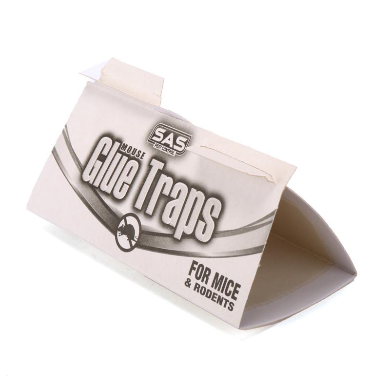 4 Pack White & Clear Mouse Glue Trap - 13.5cm x 17.5cm
