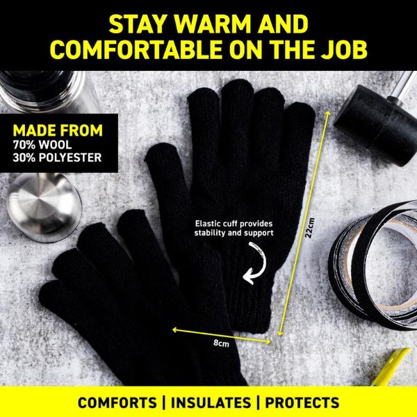 Mens Work Gloves - One Size Fits Most