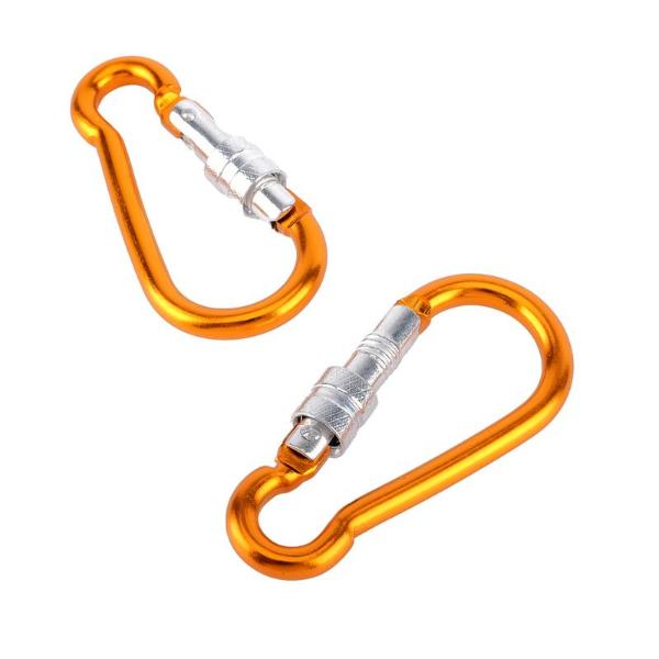 2 Pack Carabiner Lock Roll Down