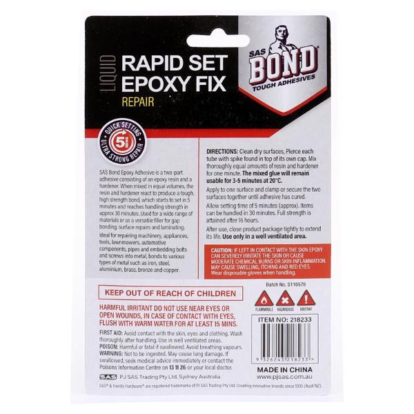 2 Pack Epoxy Fix Glue - 10g