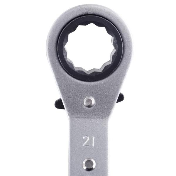 5 Pack Steel Metric Ratchet Ring Spanner Set