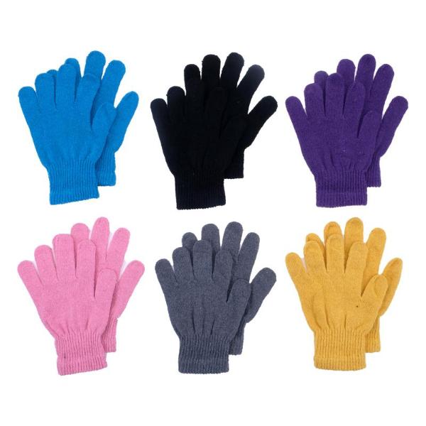 Kids Basic Knitted Gloves