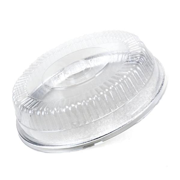 Round Catering Foil Tray With Lid - 30.5cm