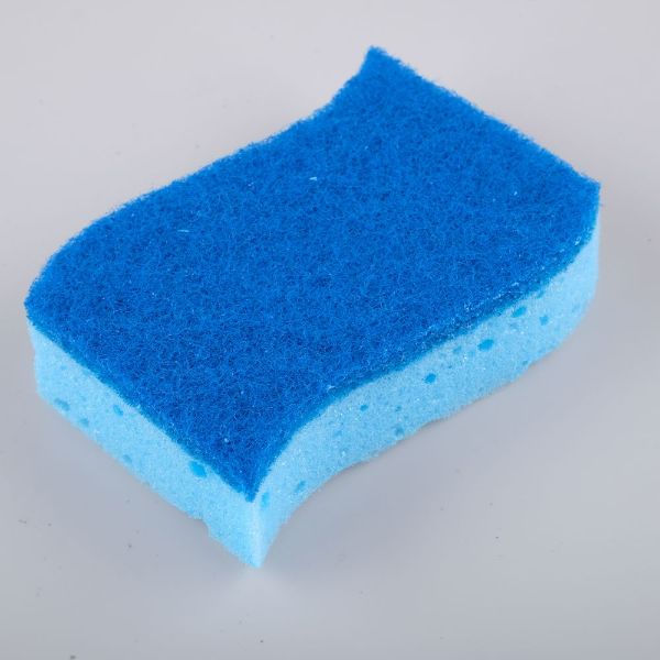 3 Pack Sponge With Top Scourer - 10.5cm x 7cm x 3cm