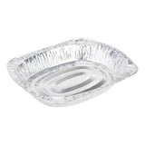 Load image into Gallery viewer, Large Oval Roaster Foil Tray - 45cm x 35cm x 7cm
