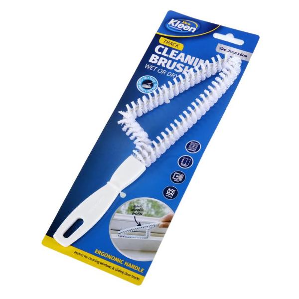 White Cleaning Brush For Window & Sliding Door Tracks - 24cm