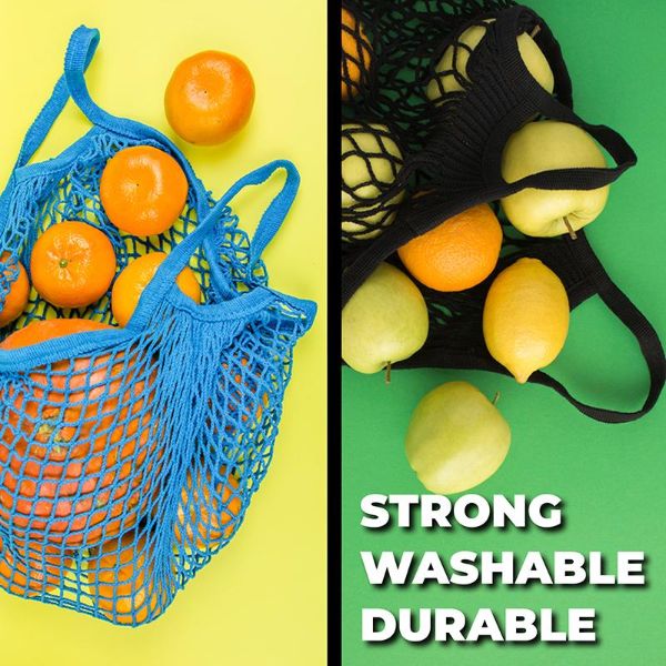 Reusable Mesh Shopping Bags The Base Warehouse