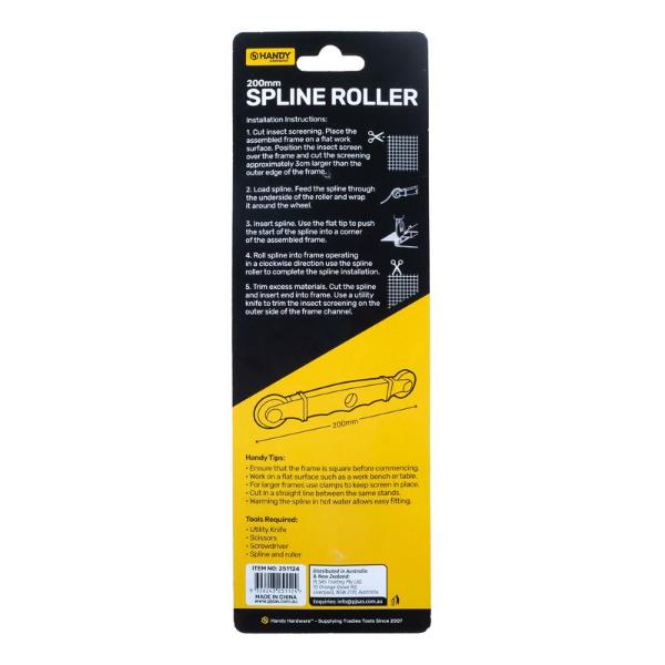 Spline Roller - 20cm