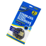 Load image into Gallery viewer, 2 Pack Stainless Steel Scourer - 80g
