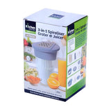 Load image into Gallery viewer, Multi-Function Kitchen Tool - Makes Spirals, Juices and Grates - 3in1
