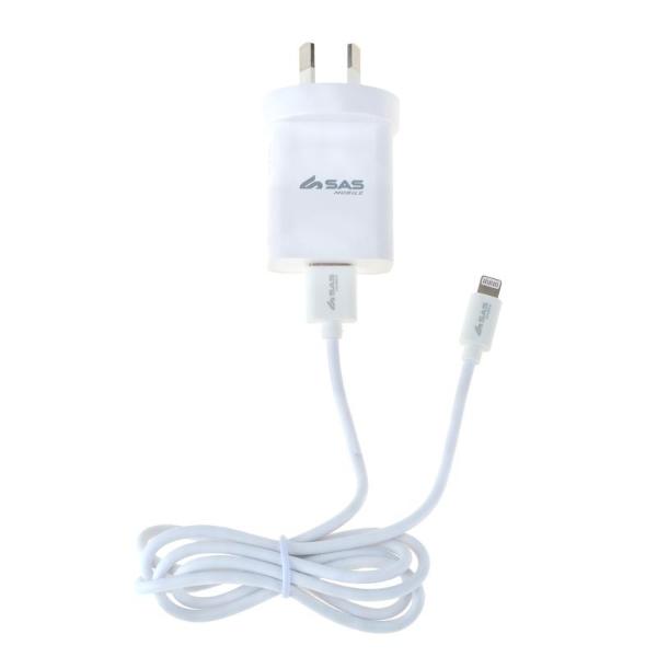 USB-A 8 Pin Wall Charger - 100cm