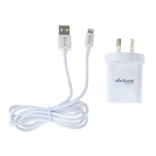 USB-A 8 Pin Wall Charger - 100cm