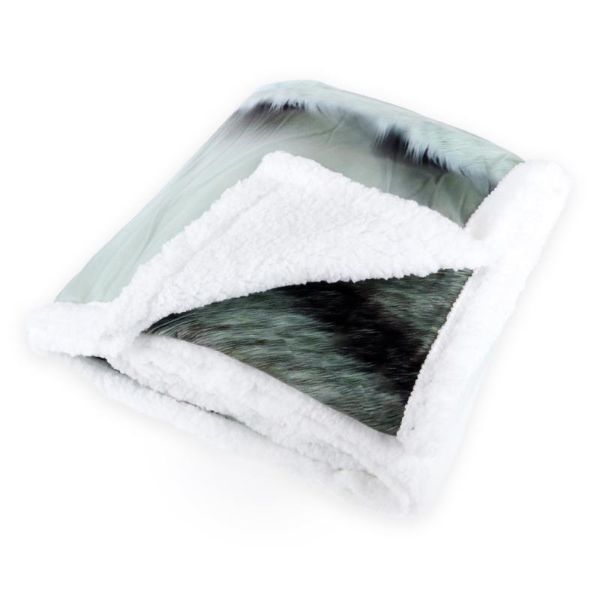 Soft & Cosy Double Layer Velvet Fleece & Sherpa Digital Print Blanket