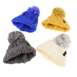 Load image into Gallery viewer, Women Soft &amp; Cosy Pom Pom Cable Knitted Weave Beanie
