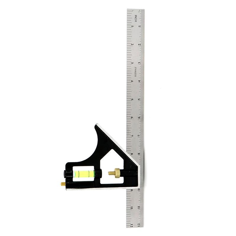 Try Square With Spirit Level - 30cm