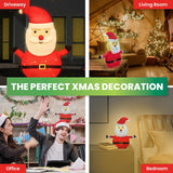 Load image into Gallery viewer, Warm White Led 3D Christmas Decoration Santa - 72cm x 45cm
