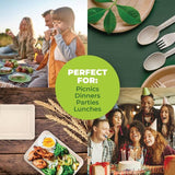 Load image into Gallery viewer, 12 Pack X-Large Eco Friendly Serving Tray - 28.5cm x 19.5cm
