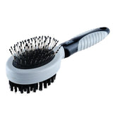 Load image into Gallery viewer, Grey Pet Grooming Pin Brush - 21cm x 6cm
