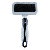 Load image into Gallery viewer, Grey Pet Grooming Slicker Brush - 18cm x 10cm
