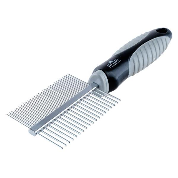 Grey Double Sided Pet Grooming - 20cm x 5.2cm