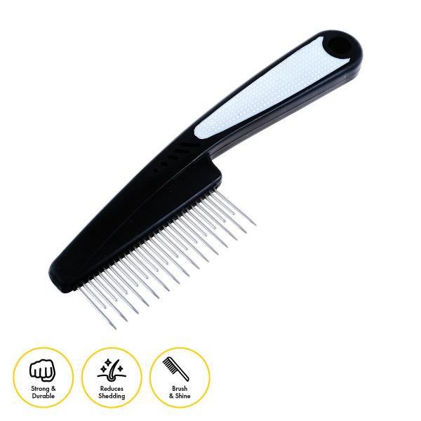 Pet Basic Moulting Comb - 18cm