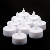 Load image into Gallery viewer, 10 Pack Warm Tealight Led Flameless Candles
