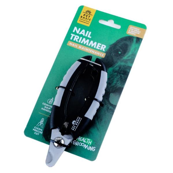 Grey Medium Pet Grooming Nail Trimmer - 12.5cm x 4cm