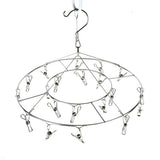 Load image into Gallery viewer, Stainless Steel Pegs Hanging Airer With 20 Pegs
