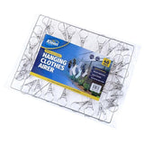 Load image into Gallery viewer, Stainless Steel Pegs Hanging Airer With 40 Pegs
