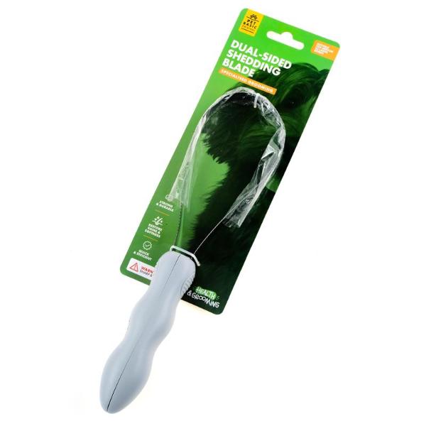 Dual Sided Shedding Pet Grooming Blade - 28.3cm x 6.7cm x 1.7cm