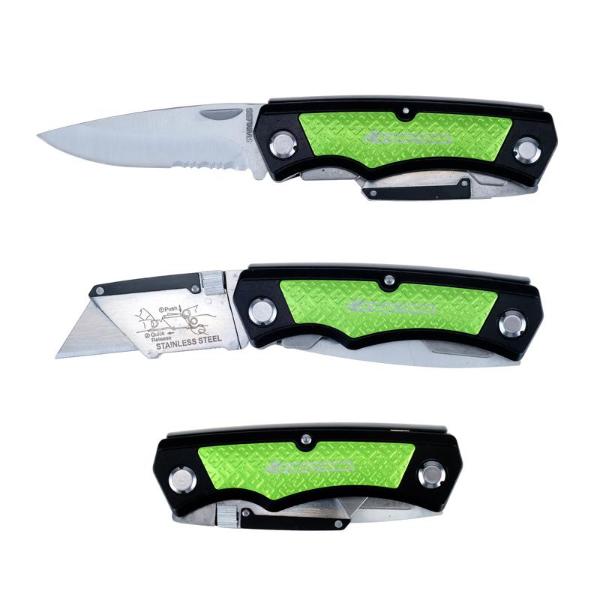 Folding Blade Twin Knife