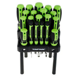 Load image into Gallery viewer, Screwdriver Set 20pcs Slotted &amp; Phillips on Stand
