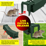 Load image into Gallery viewer, 24 Pack Catch &amp; Release Mouse Traps - 19cm
