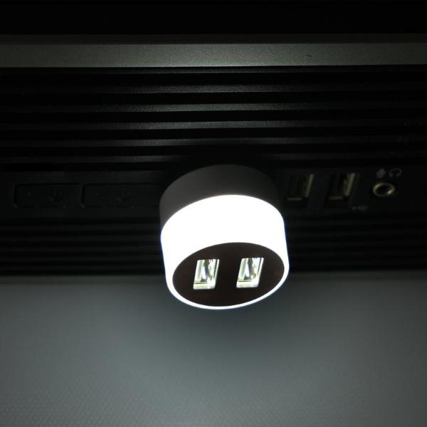 Illuminex Mini Cool White 2 Usb Ports Powered 0.6W 5V1A Light Globes - 2.5cm x 4.5cm