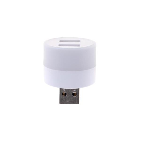 Illuminex Mini Cool White 2 Usb Ports Powered 0.6W 5V1A Light Globes - 2.5cm x 4.5cm