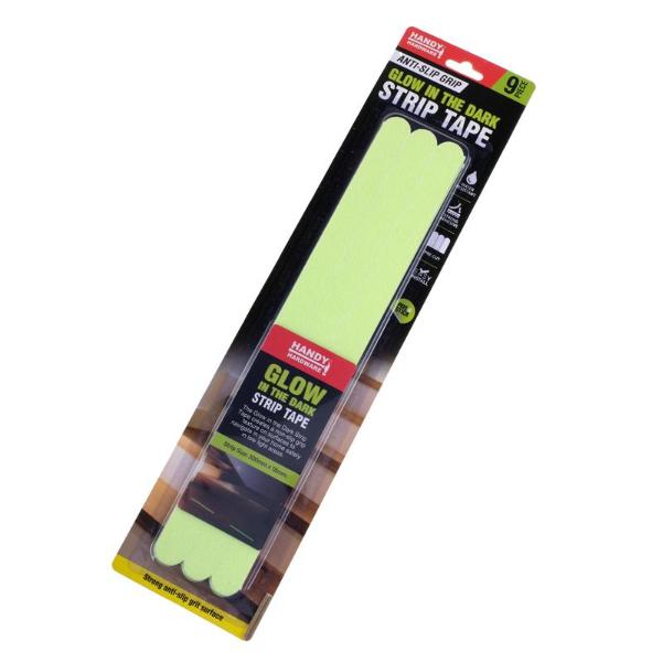9 Pack Anti Slip Grip Glow In The Dark Strip Tape