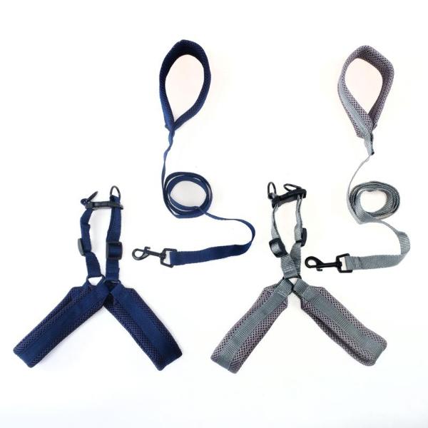 Medium Dog Padded Harness & Lead Set - 45cm x 65cm x 2.5cm