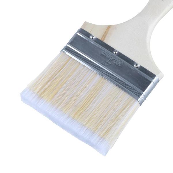 Paint Brush With Wooden Handle - 10cm