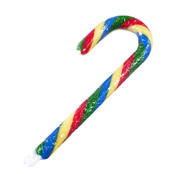 Jumbo Tutti Frutti Candy Cane - 23cm