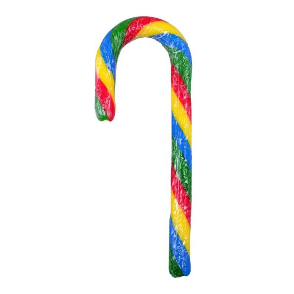 Jumbo Tutti Frutti Candy Cane - 23cm