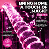 Load image into Gallery viewer, Rose Pink Led Solar Rope Light - 700cm
