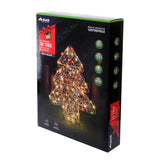 Load image into Gallery viewer, Multicolour Light Up Low Voltage Led 3D Decorative Christmas Tree - 28cm x 6cm x 40cm
