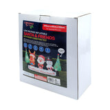 Load image into Gallery viewer, Low Voltage Inflatable Santa &amp; Friends - 240cm x 60cm x 132cm
