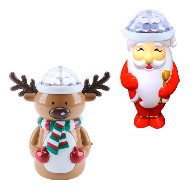 Rotating Colours Battery Operated Christmas Projector Light - 14.5cm x 7.5cm x 15.5cm