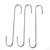 Load image into Gallery viewer, 3 Pack Chrome Heavy Duty S Hook - 20cm x 3.5cm x 0.63cm
