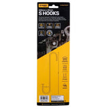 Load image into Gallery viewer, 3 Pack Chrome Heavy Duty S Hook - 20cm x 3.5cm x 0.63cm
