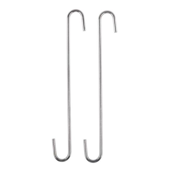 2 Pack Chrome Heavy Duty S Hook - 30cm x 35cm x 6.3cm